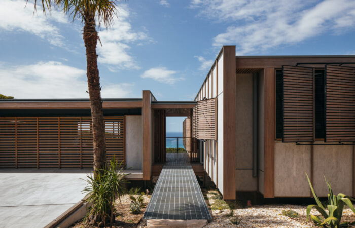 front shot of banksia house