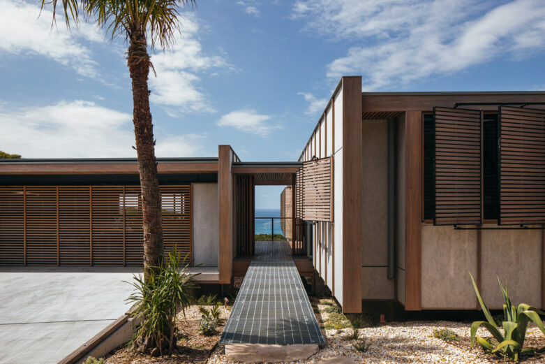 front shot of banksia house